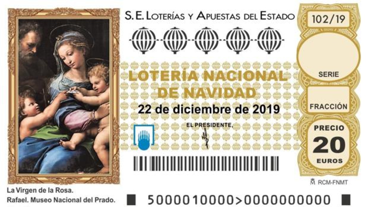 Imagen decimo sorteo Navidad 2019